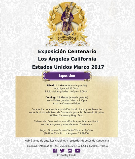Exposición Centenario con William Cameros
