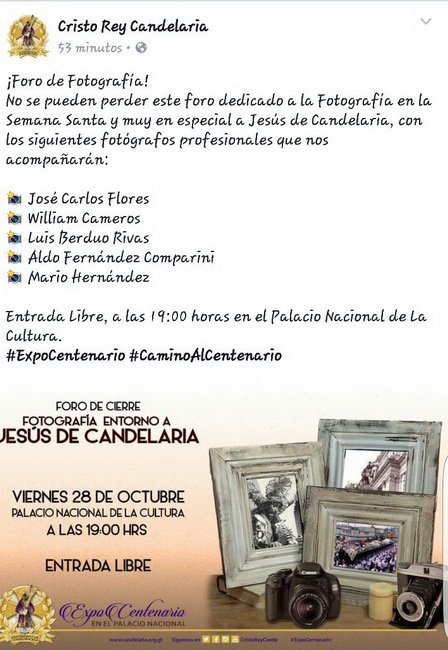 Foro de Fotografía Palacio Nacional de la Cultura